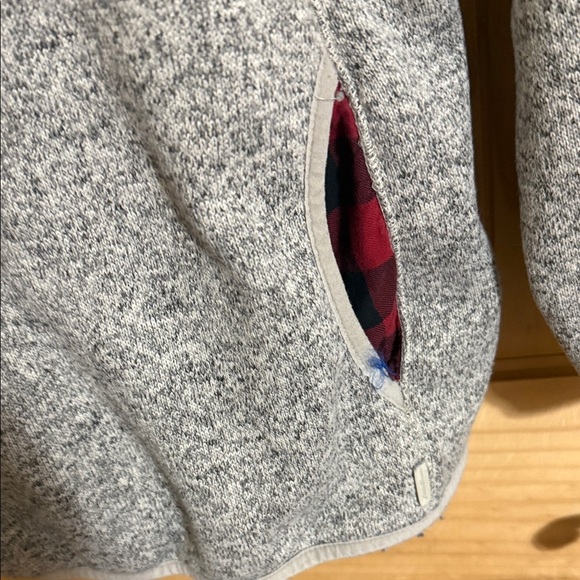 Eddie Bauer Heathered Gray Women's Hoodie - Picture 6 of 7